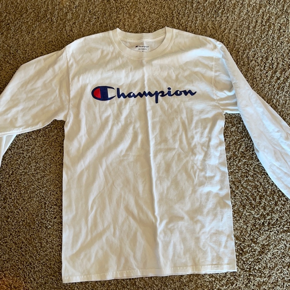 Champion long sleeve t shirt